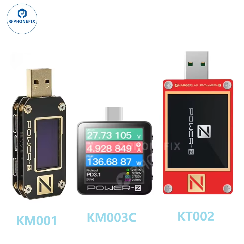 Power Supply Tester - POWER-Z KM003C KT002 KM001 tip-c USB