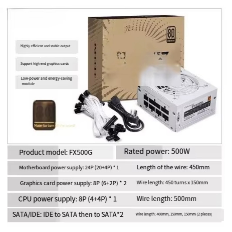 Stokta 750W/850W SFX Güç Kayna - Sfx Modular Power Supply 850W Gold incelemesi ve fiyatı