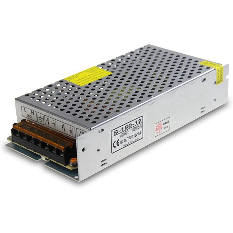 DC 12V 15A 180W Güç Kaynağı Tr - Power Supply 12V incelemesi ve fiyatı