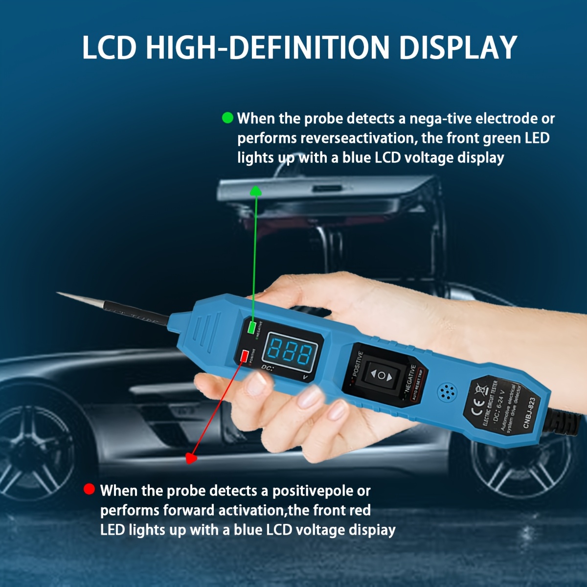 Güç Devresi Prob Test Cihazı 6 - Power Supply Tester incelemesi ve fiyatı