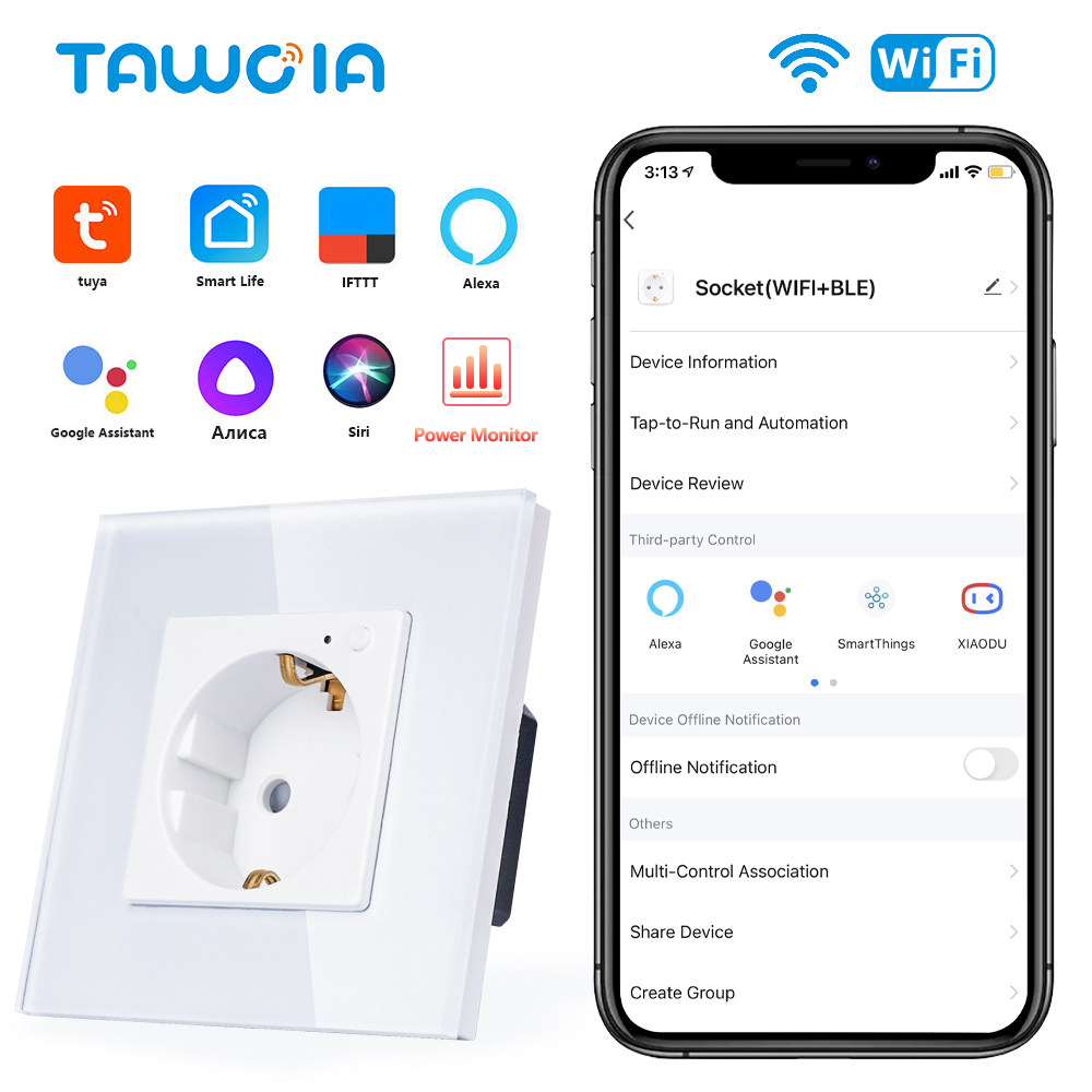 TAWOIA Wifi Duvar Soketi AB St - Open Frame Power Supply incelemesi ve fiyatı