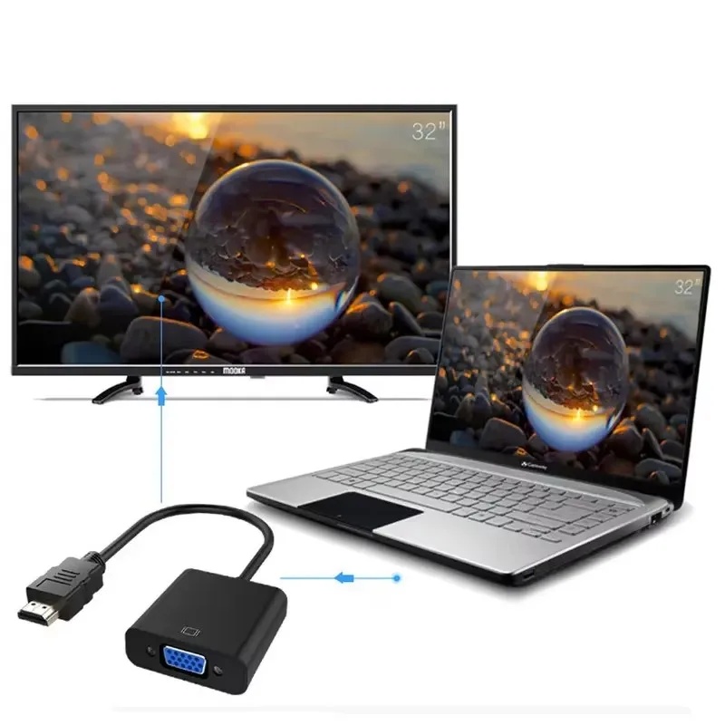 1-4 adet HD 1080P HDMI - VGA K - Pc Power Supply incelemesi ve fiyatı