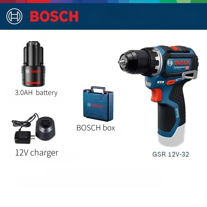 Bosch 12V GSR12V-32 Şarj Edile - Power Supply 12V incelemesi ve fiyatı