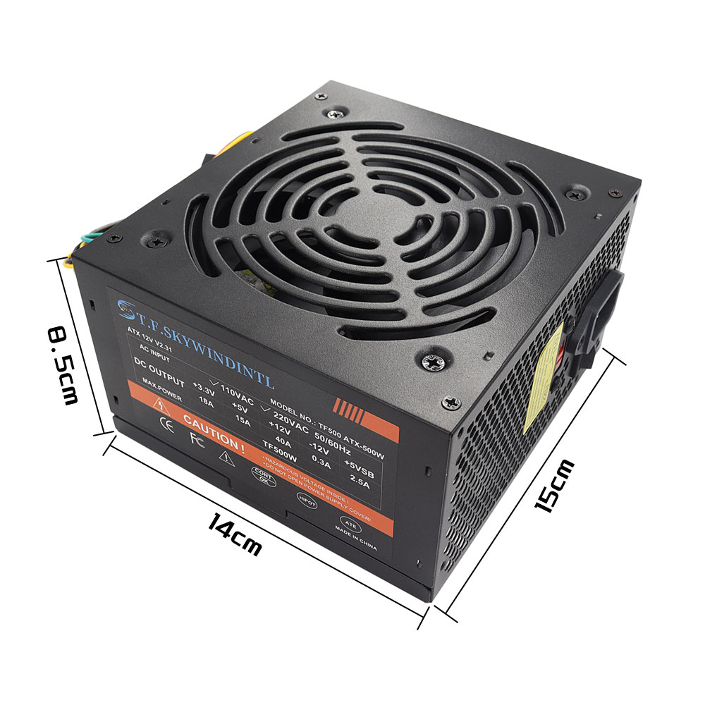 Ucuz 500W Siyah ATX Masaüstü O - Power Supply 750W incelemesi ve fiyatı