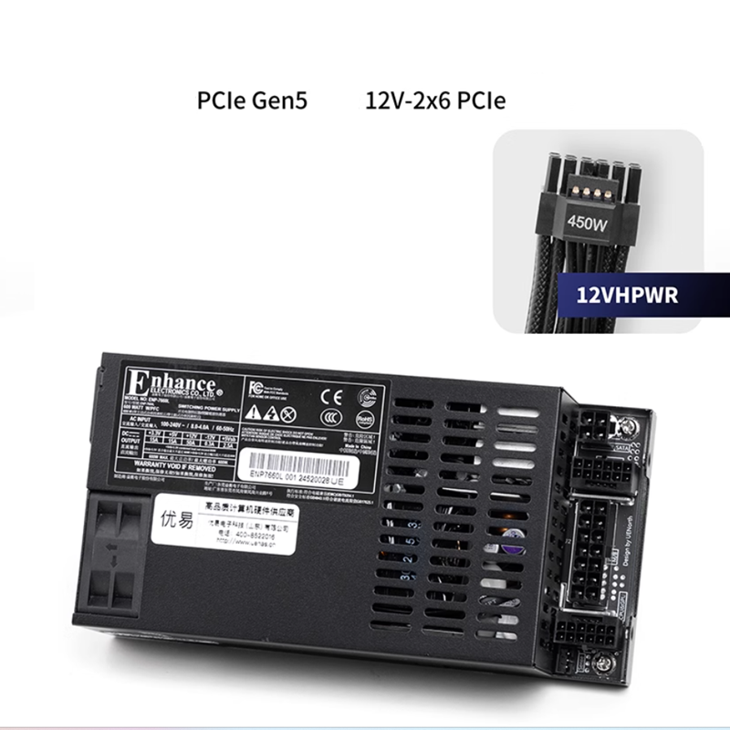 ENHANCE FLEX ITX Small 1U K39  - Power Supply 500W incelemesi ve fiyatı